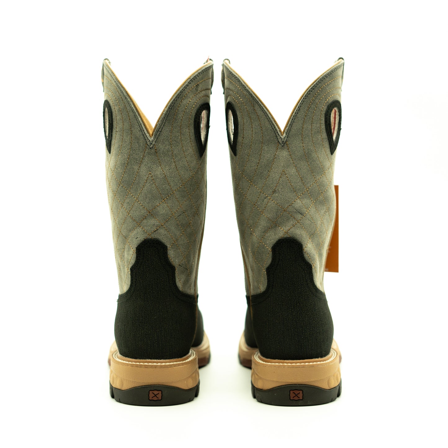 Twisted X Charcoal Western Work Boot