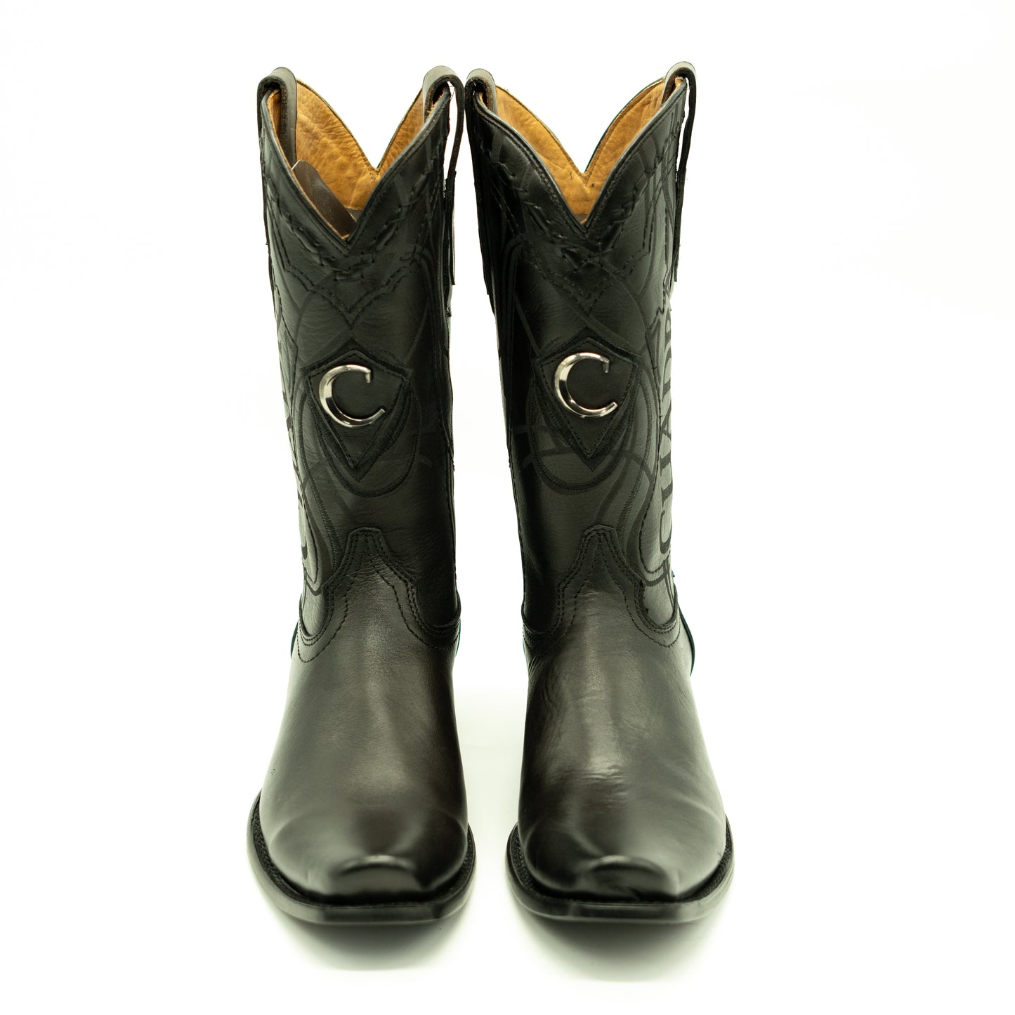 Cuadra Cowboy Black Laser Boot