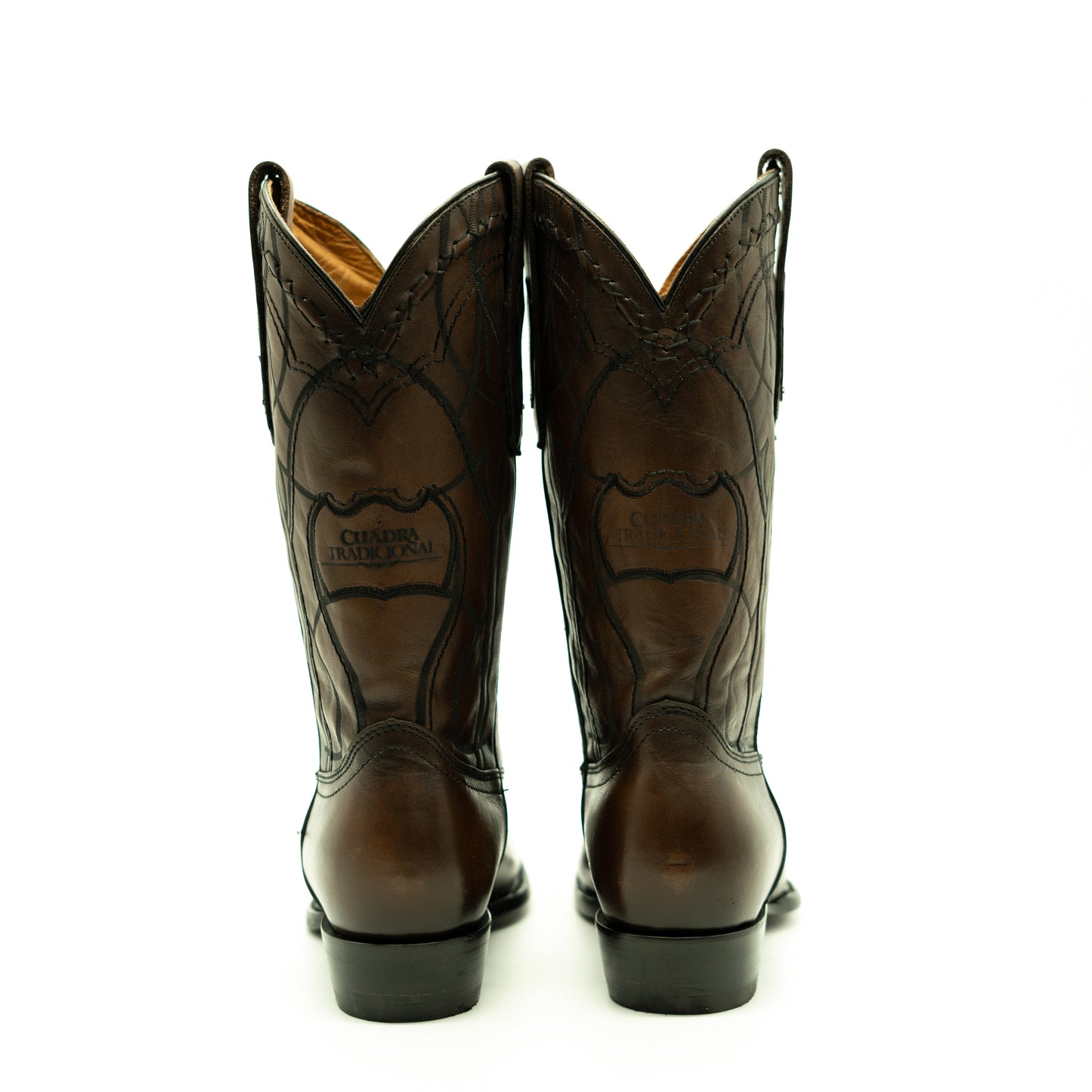 Cuadra Cowboy Brown Laser Boot
