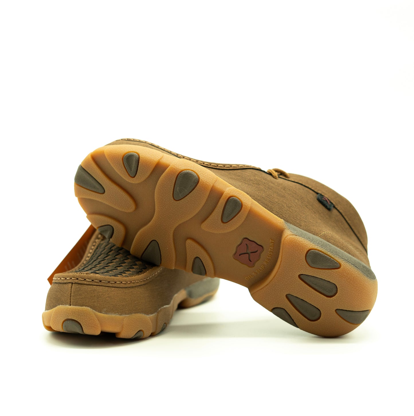 Twisted X Basket Weave Safety Toe Chukka