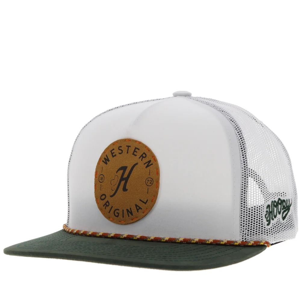 Hooey "Spur" Hat White w/Leather