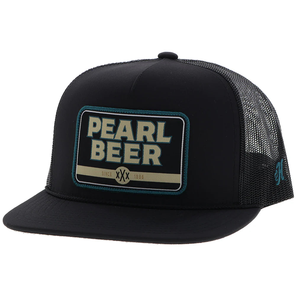 Hooey "Pearl" Black w/Teal Cap