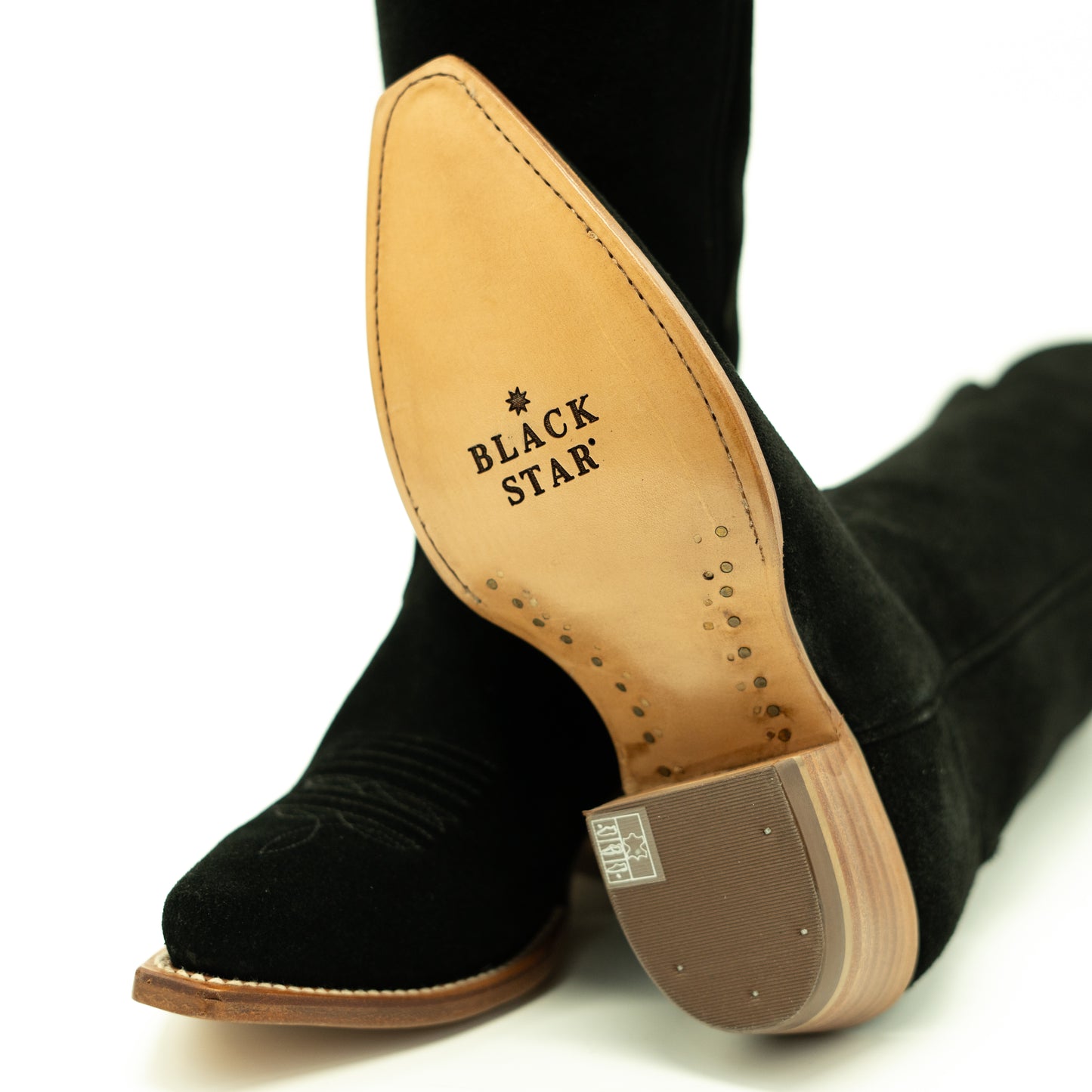 Black Star Addison Suede Boot