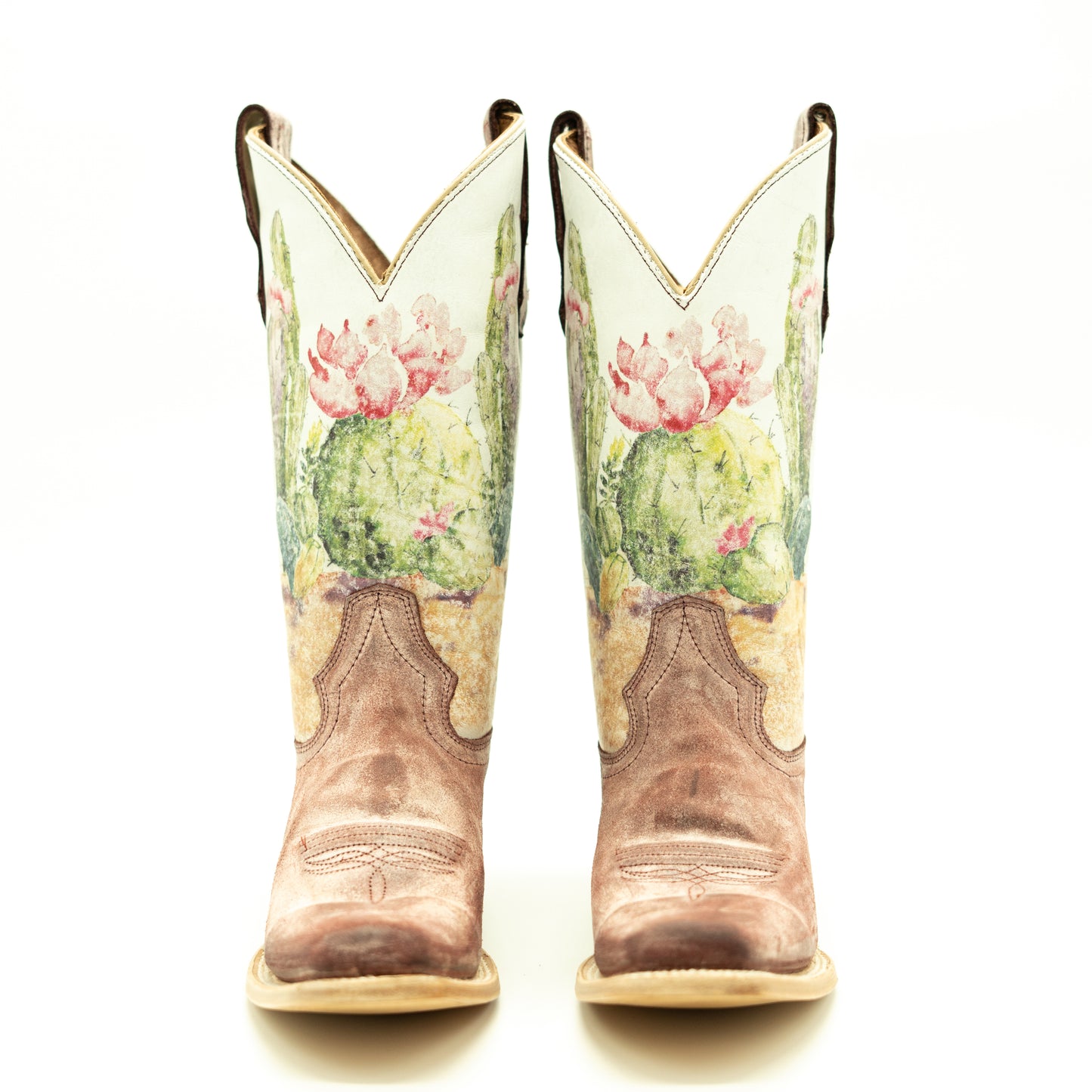 Circle G Cactus Square Toe