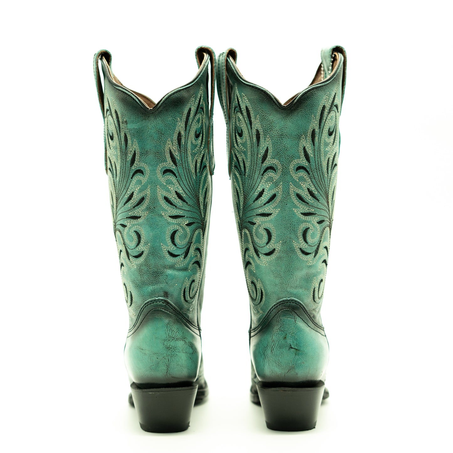 Circle G Turquoise Snip Toe