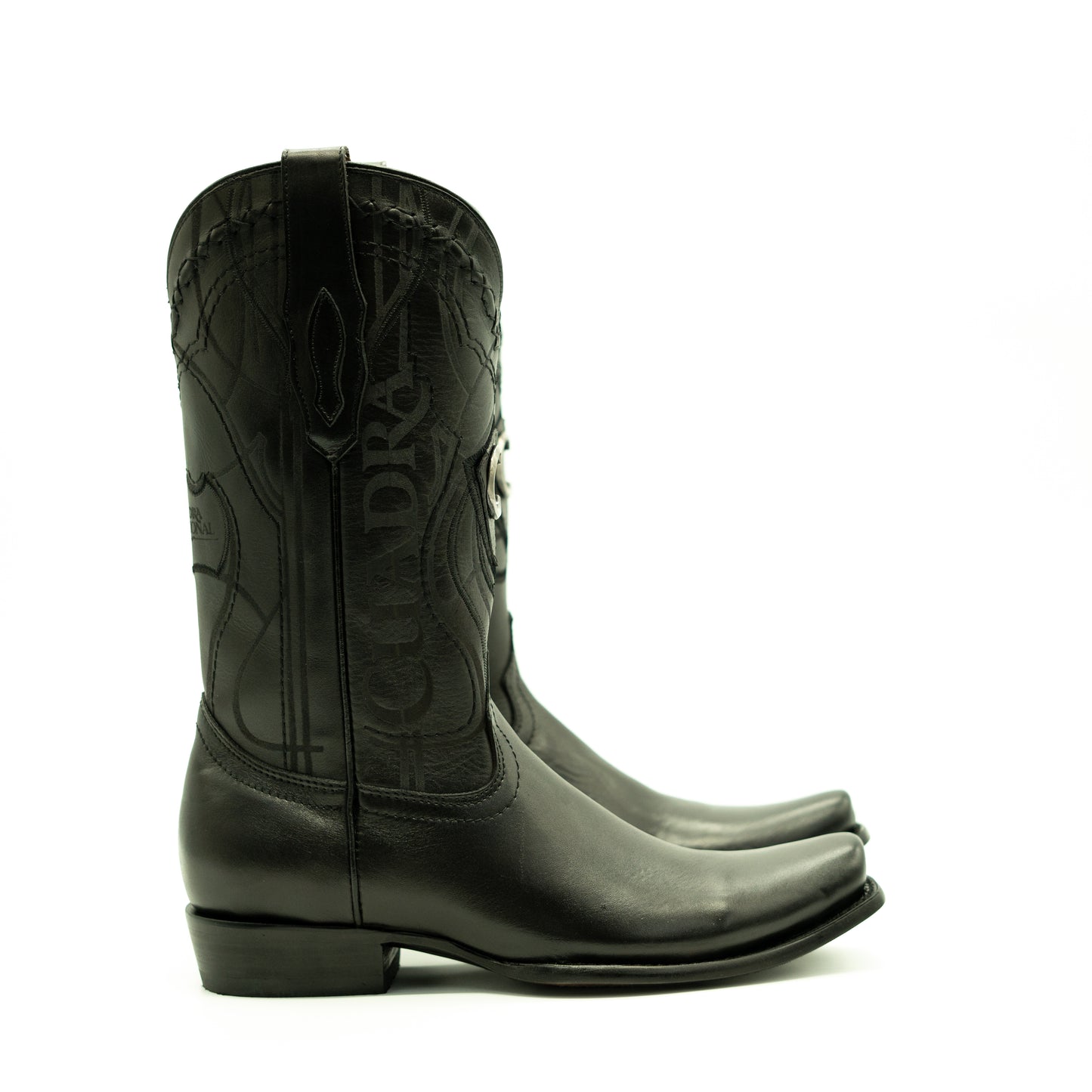 Cuadra Cowboy Black Laser Boot