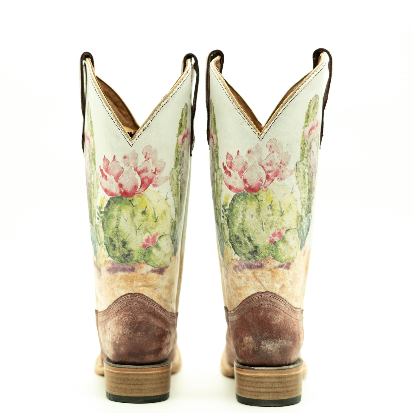 Circle G Cactus Square Toe