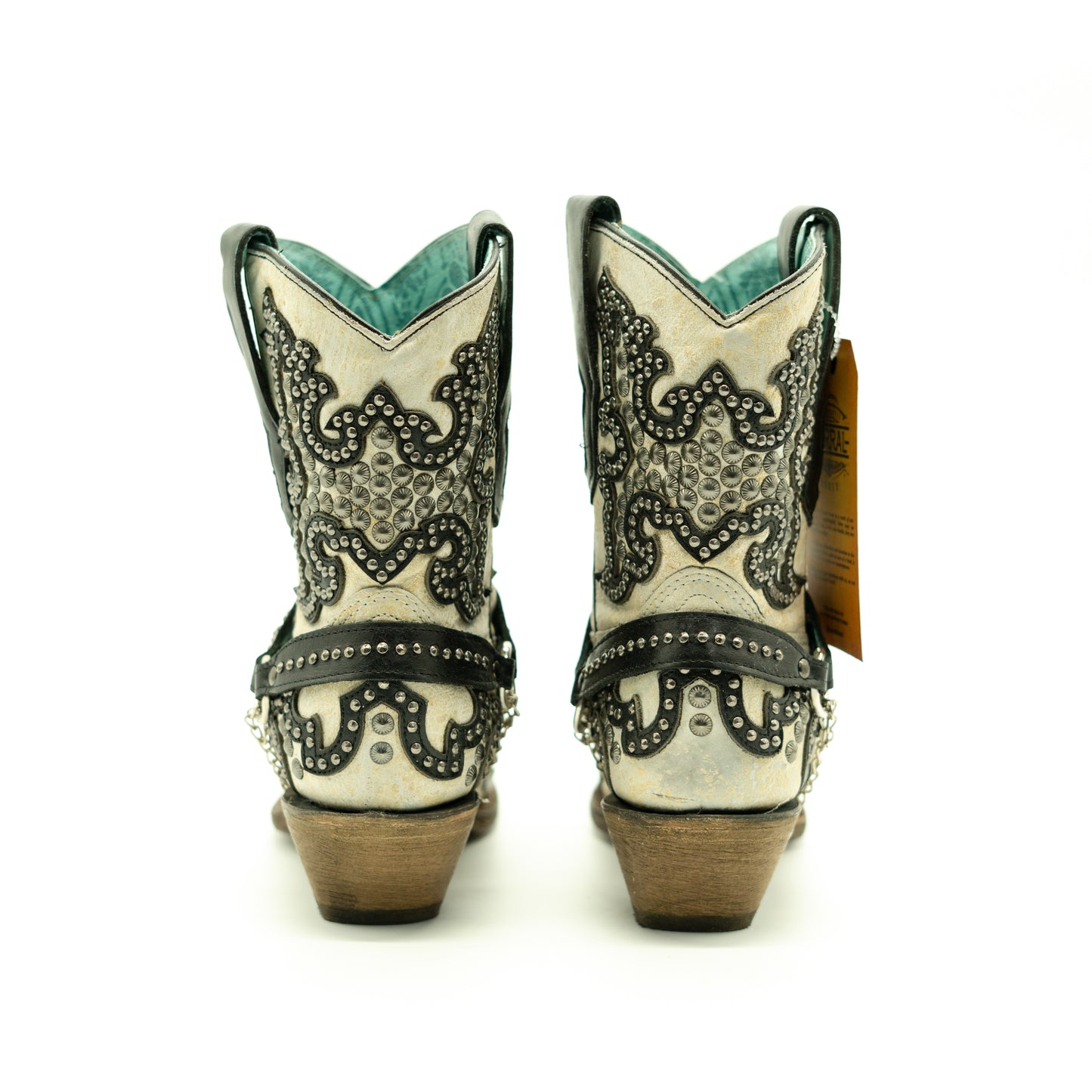 Corral Stud Wing Tip Snip Toe
