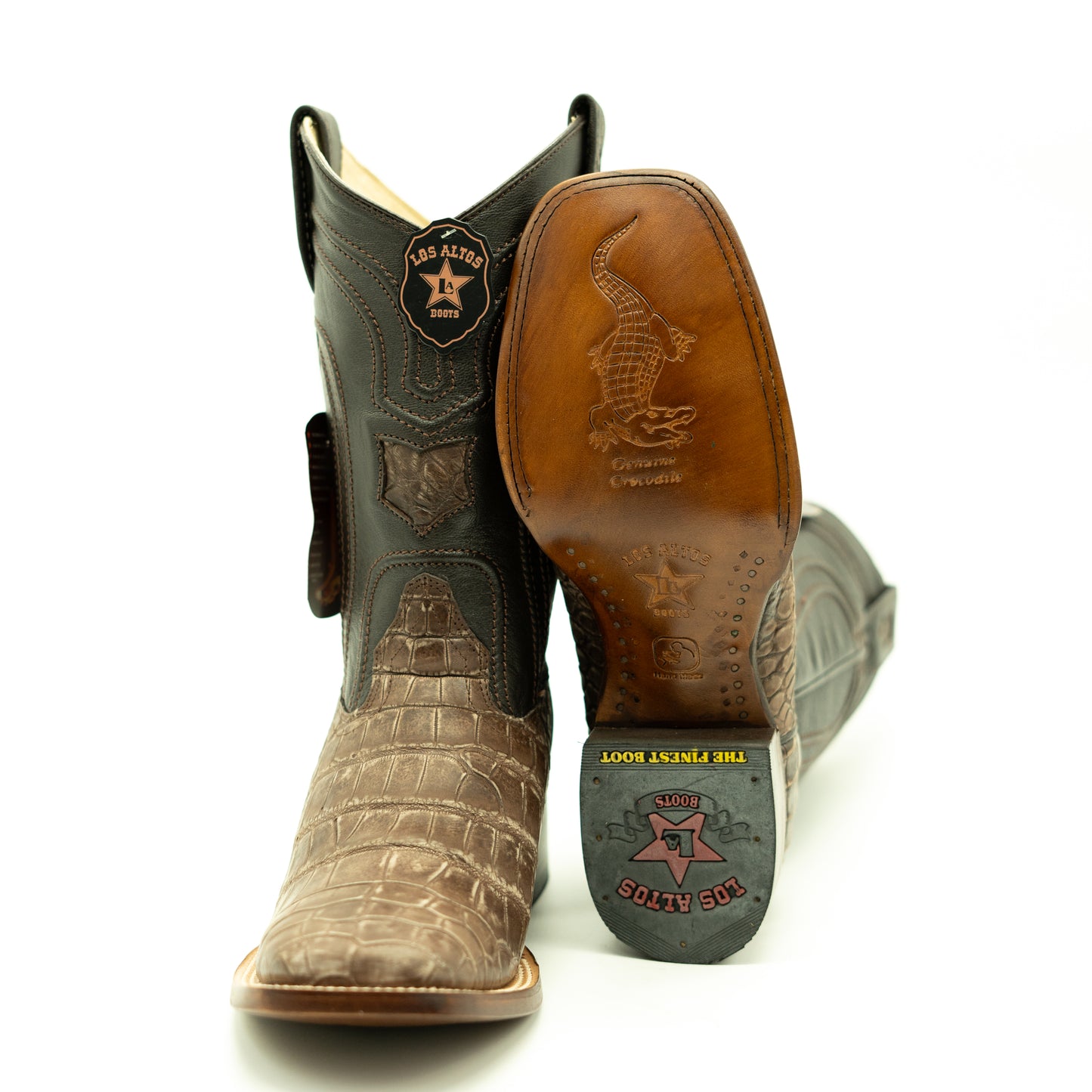 Los Altos Alligator Square Toe