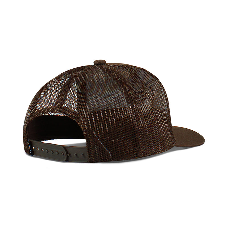 Ariat Brown Shield Logo Snapback