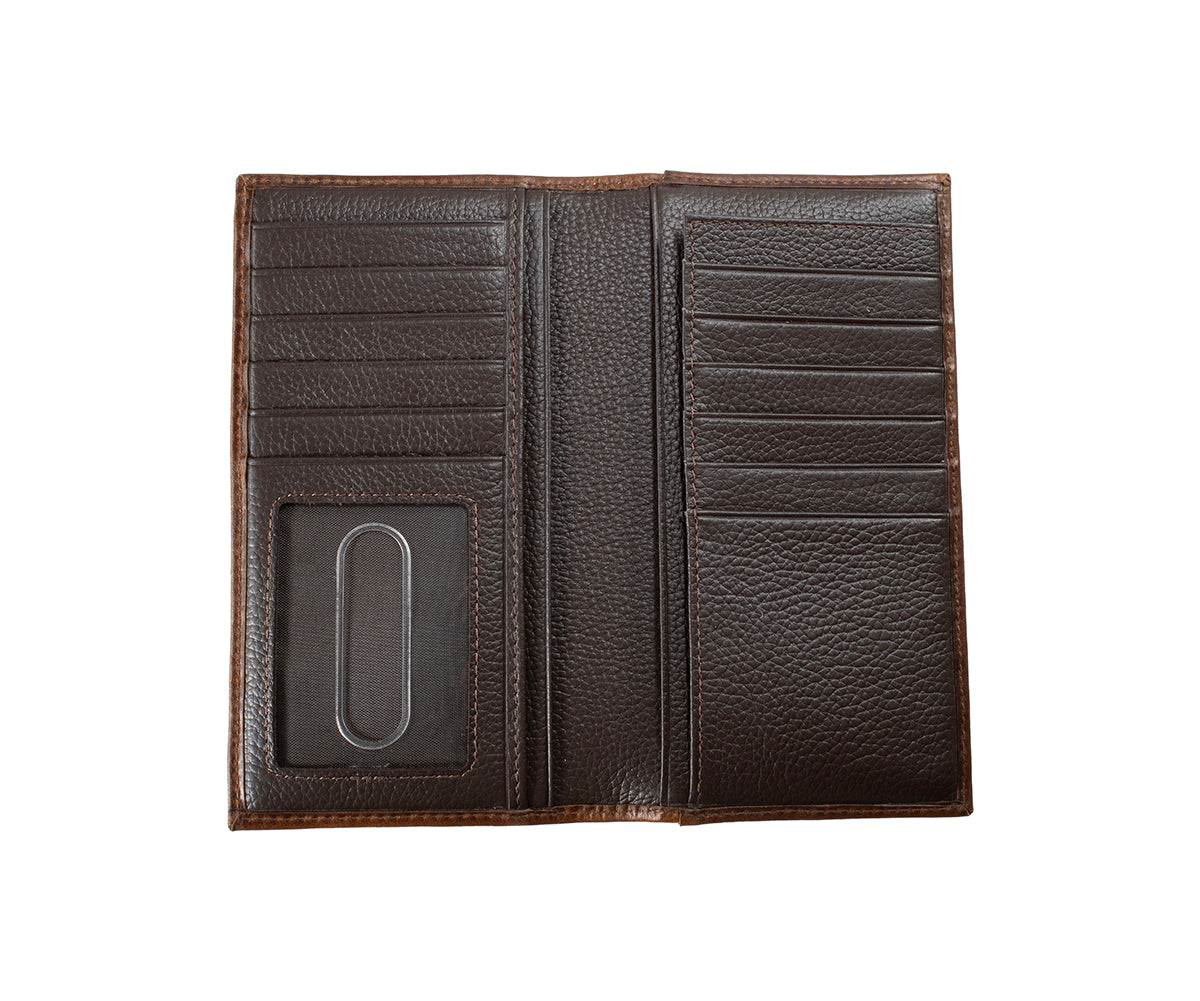 3D Brown Rodeo Wallet
