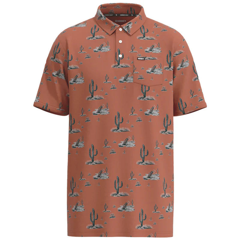 "Hot Shot" Rust w/ Cactus