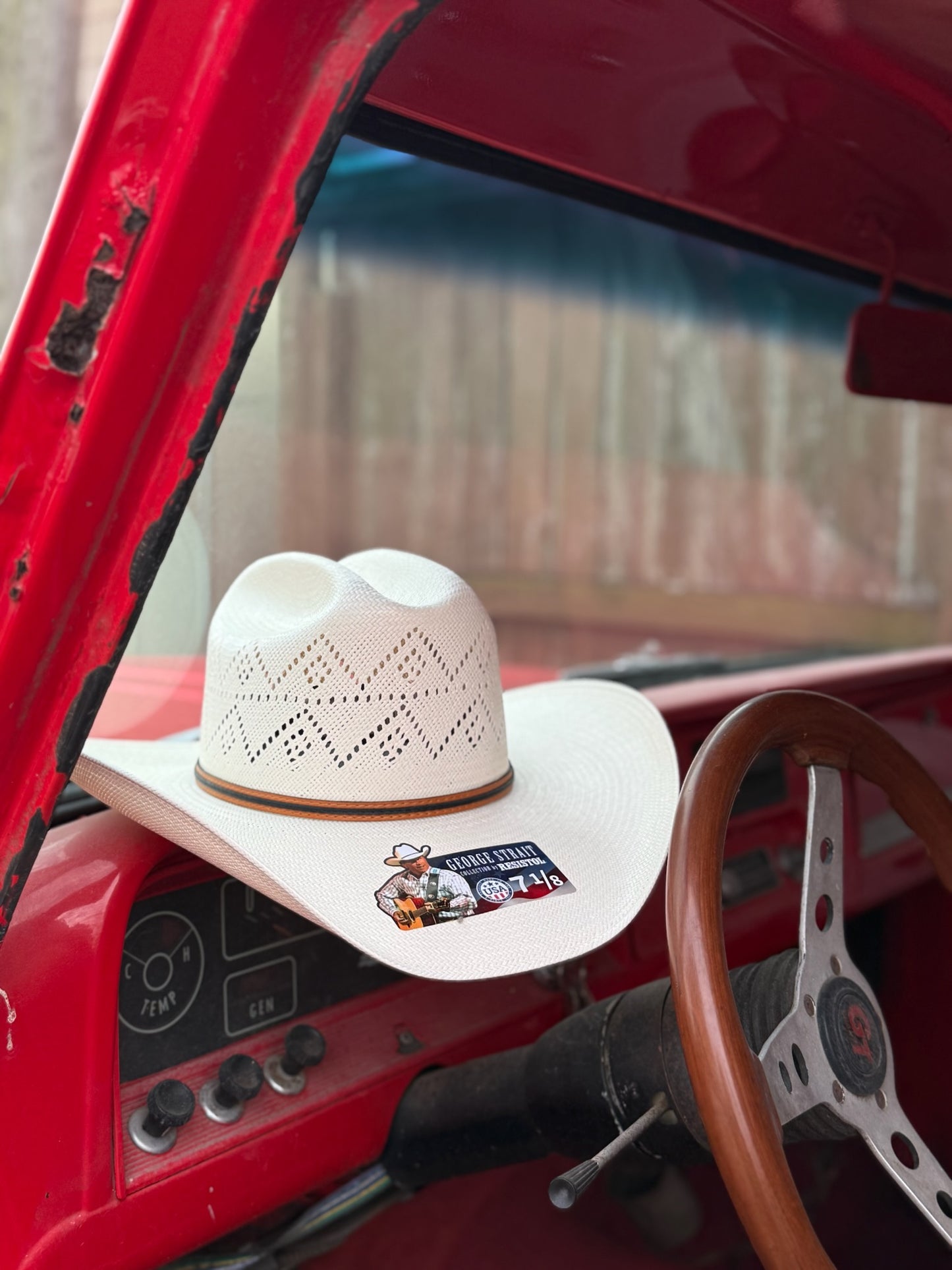 Resistol George Strait Baxter 20X Straw Hat