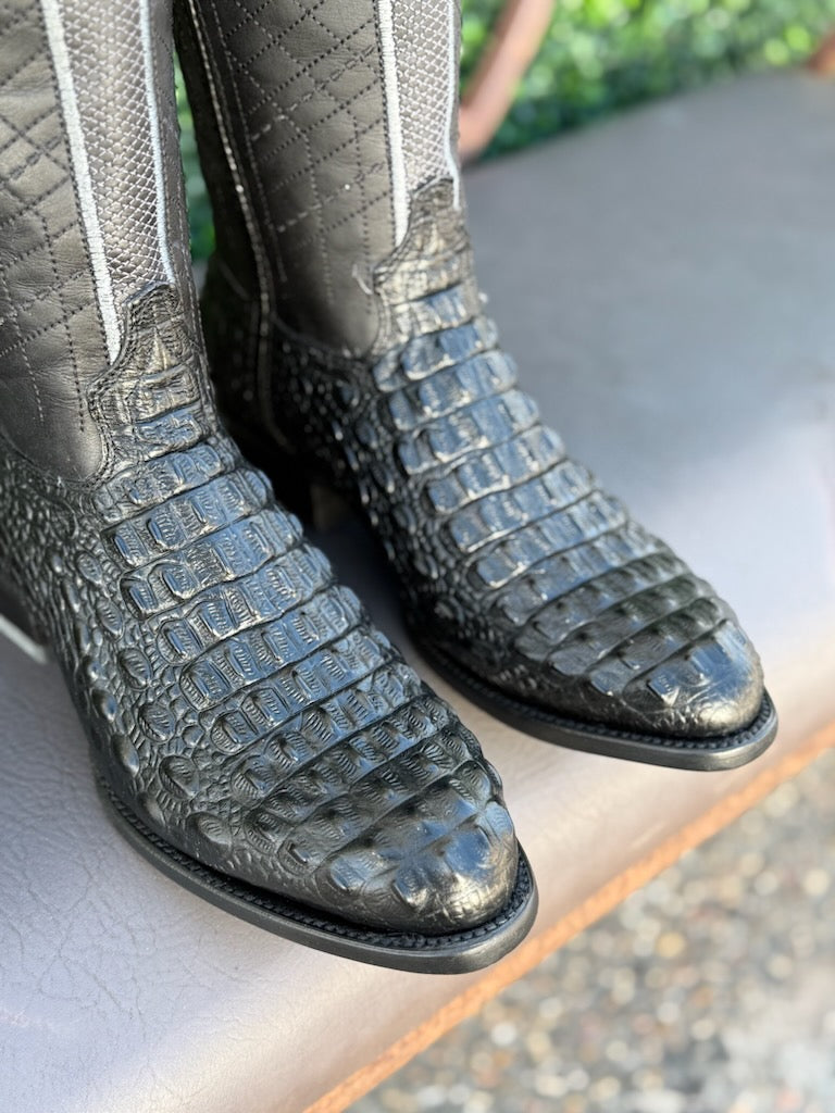 Polloboots Croc Print Boots