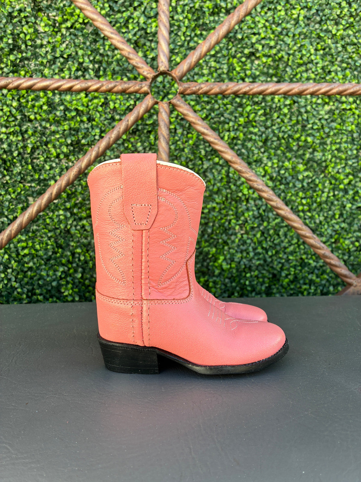 Old West Toddler's Pink Western Boots