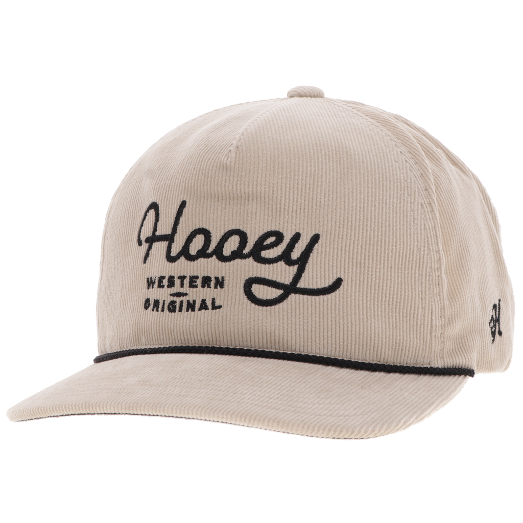 Hooey "OG" Cream Corduroy Cap