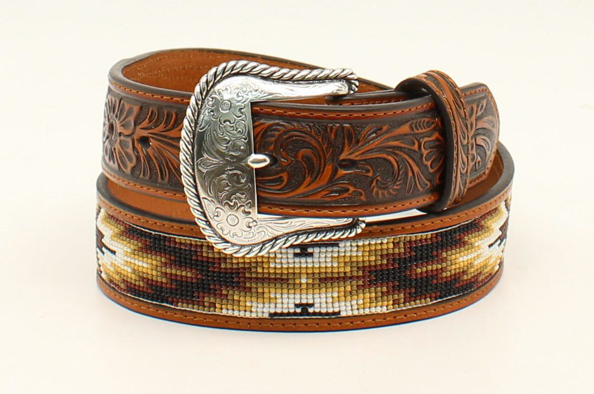 Nocona Beaded Western Belt