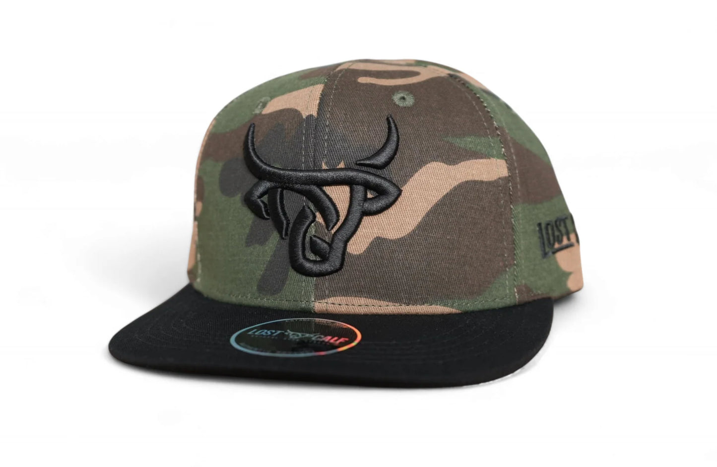 Lost Calf Army Flat Bill Cap