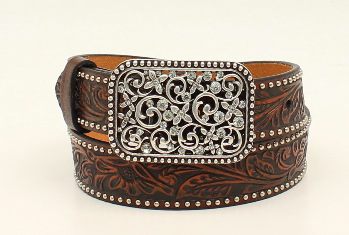 Ariat Girls Bling Flower Belt Kids
