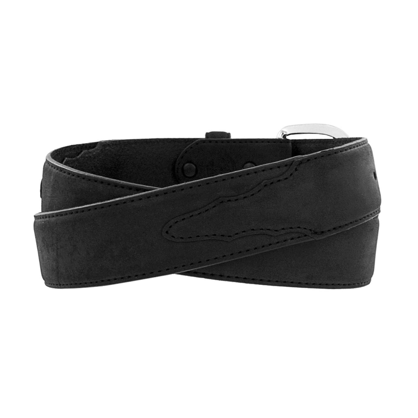 Justin Black Classic Western Belt