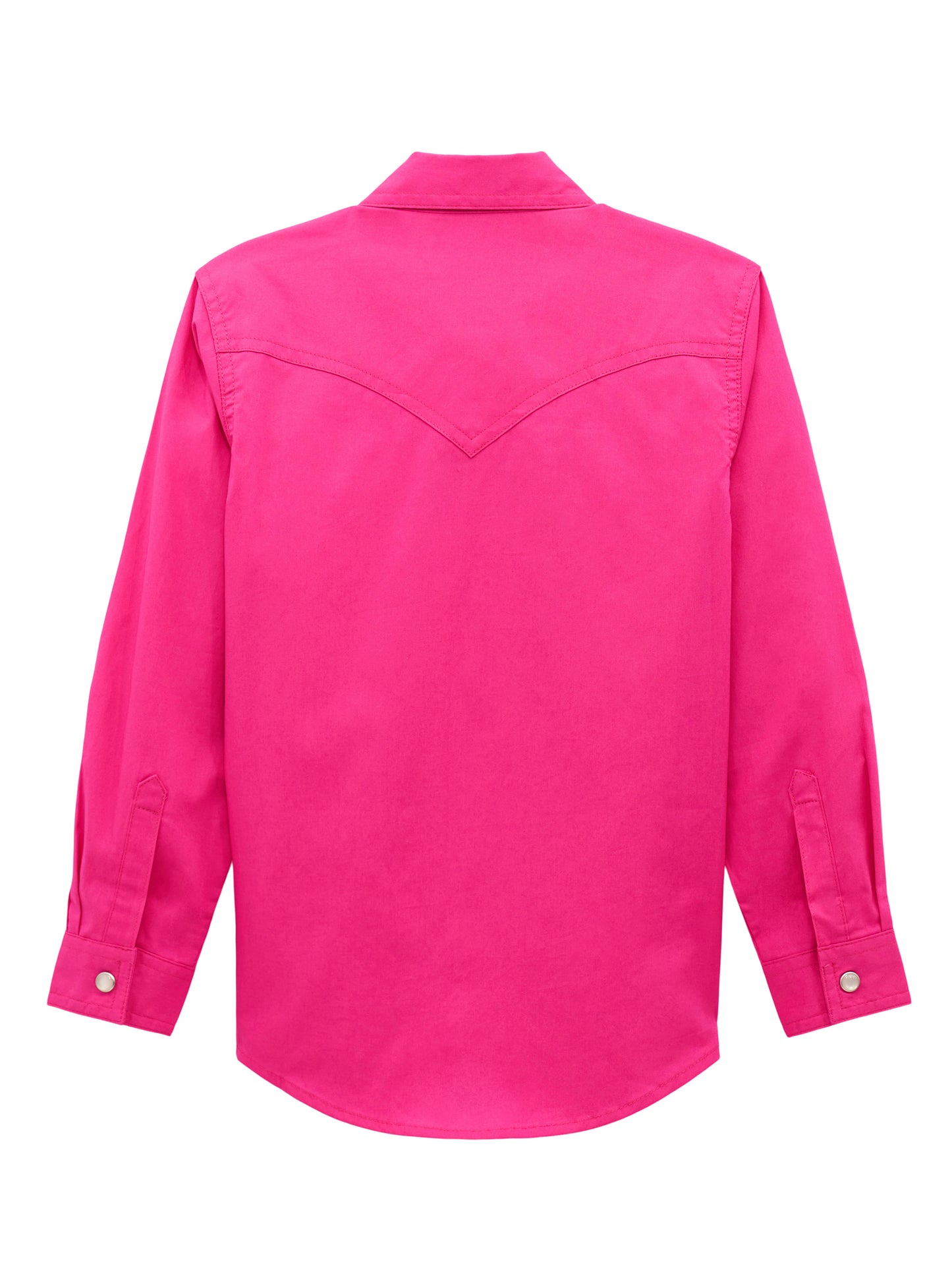 Girl's Long Sleeve Western Snap Shirt