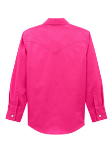 Girl's Long Sleeve Western Snap Shirt