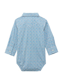 Baby Boy's Long Sleeve Western Snap Bodysuit