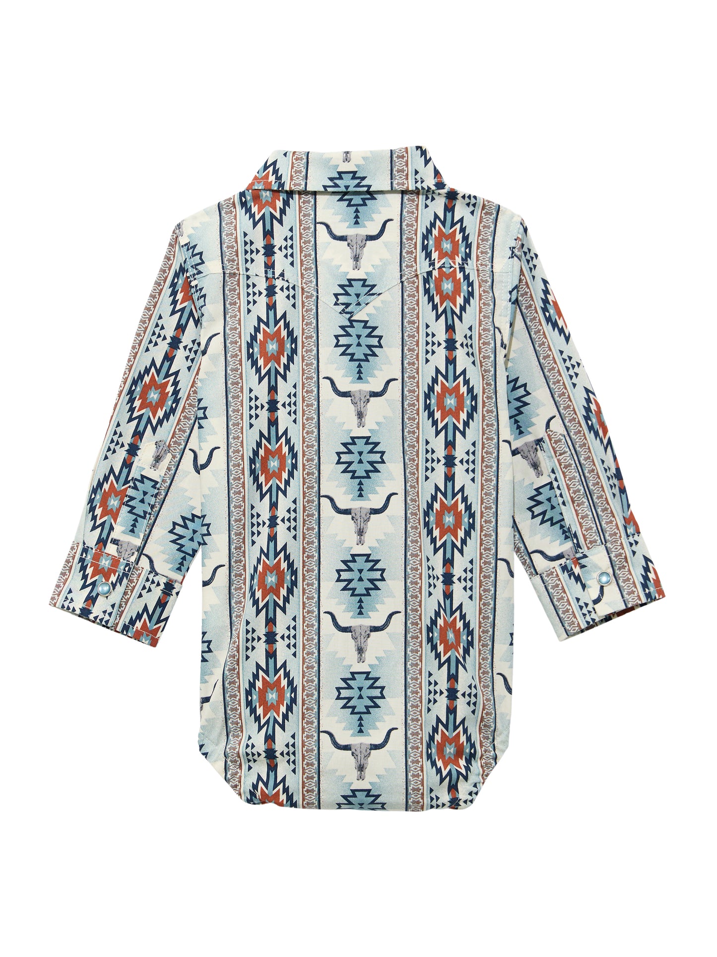 Baby Boy's Checotah Western Snap Bodysuit