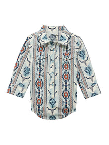 Baby Boy's Checotah Western Snap Bodysuit