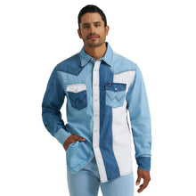Cowboy Cut Denim Long Sleeve Western Shirt