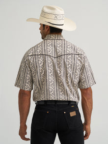 Men's Vintage Piped Snap Shirt