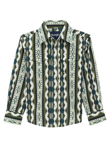 Boy's Checotah Long Sleeve Western Snap Shirt