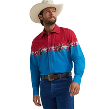 Men's Checotah Long Sleeve Western Snap Printed Shirt