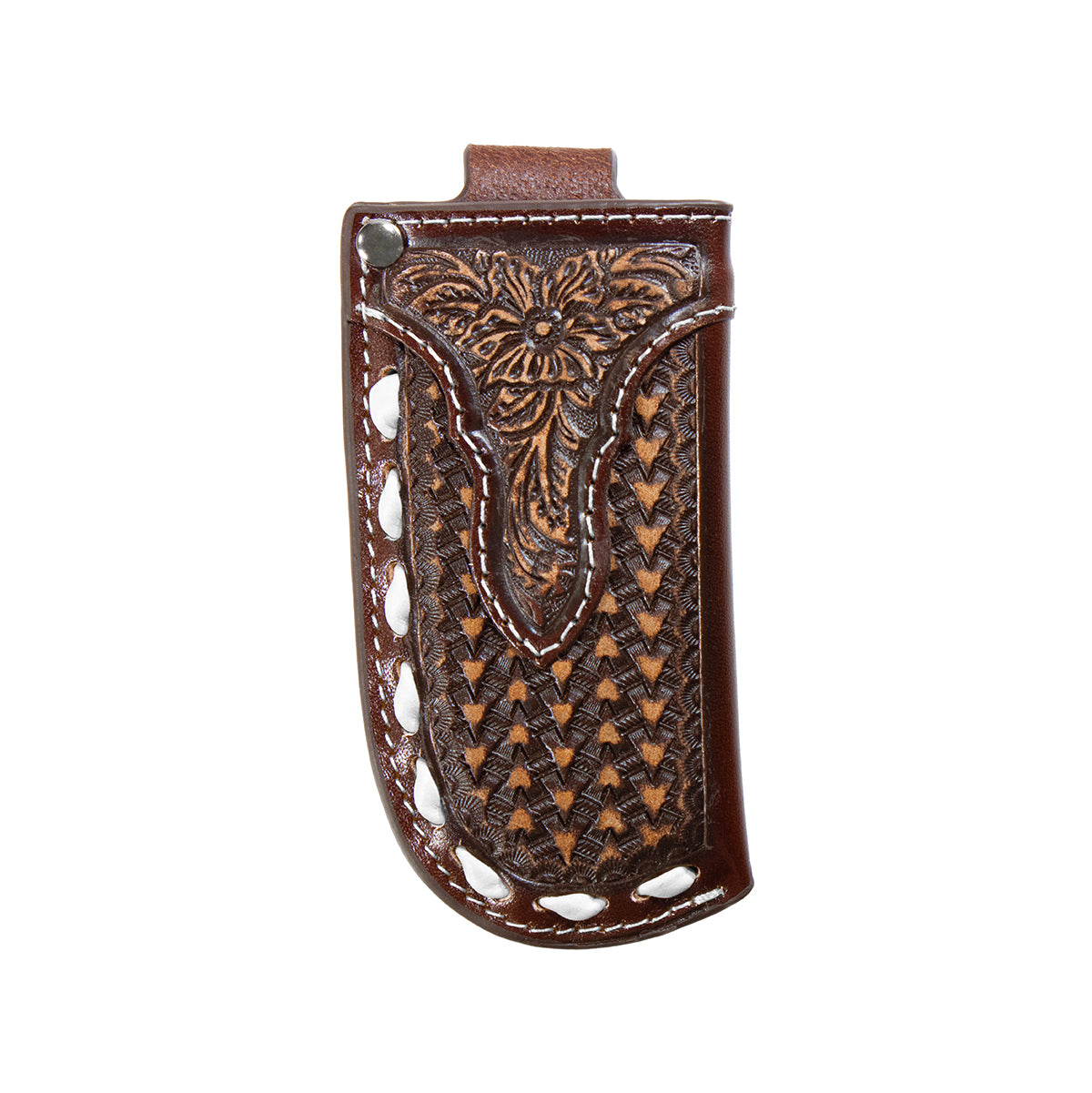 Nocona Floral Embossed Knife Sheath