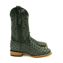 Polloboots Giant Gray Python Print Boots