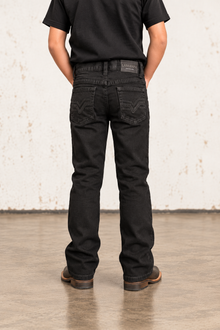 Lamasini Kid's Black Jeans