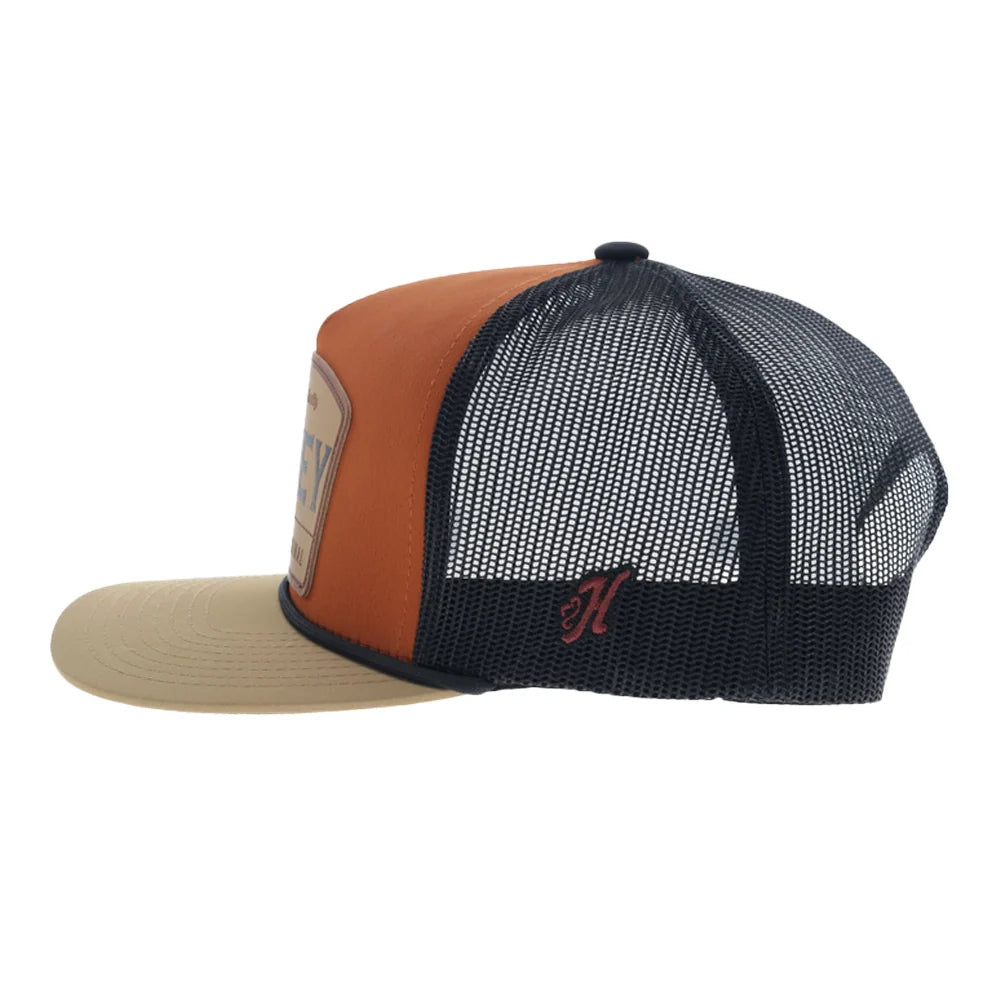 Hooey "Trip" Orange/Black Hat
