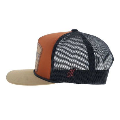 Hooey "Trip" Orange/Black Hat