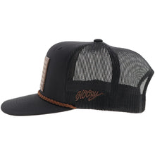 Hooey "Liberty Roper" Black w/Leather Patch