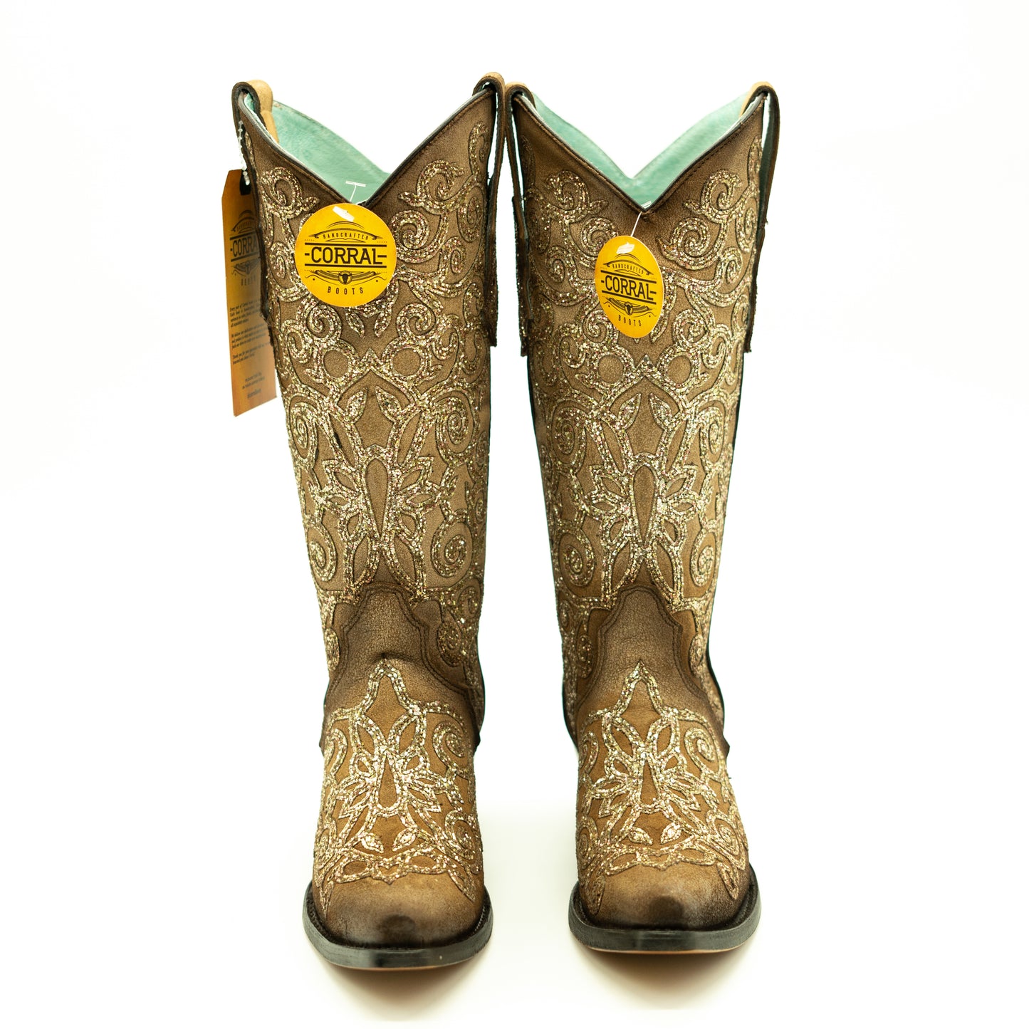 Corral Glitter Overlay Boots