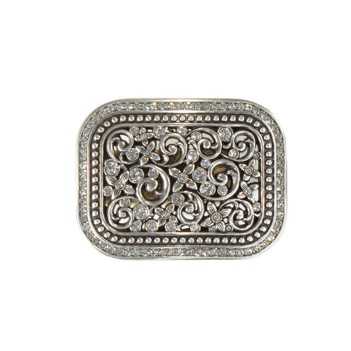 Blazin Roxx Floral Rectangle Buckle