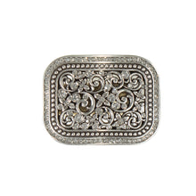 Blazin Roxx Floral Rectangle Buckle
