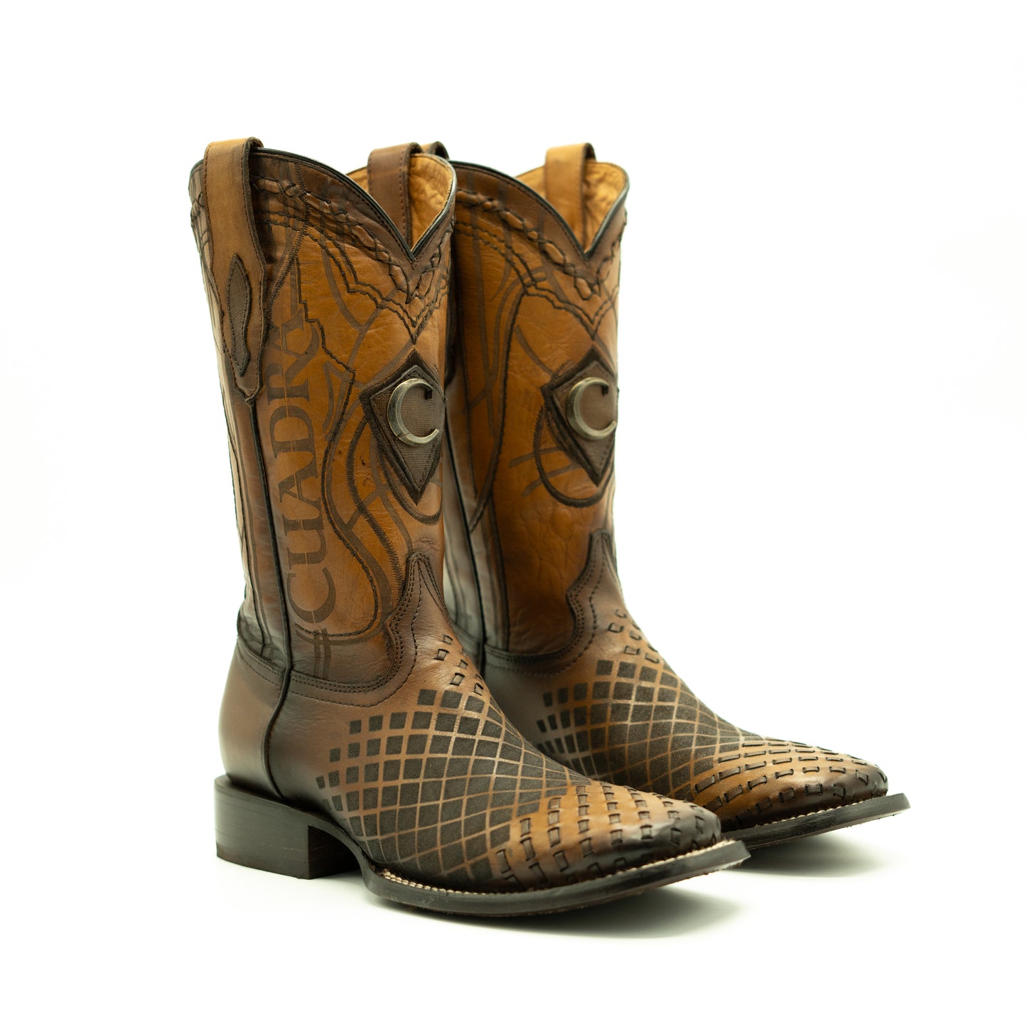 Cuadra Cowboy Honey Laser Boots