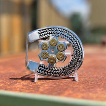 Stainless Steel Shot Gun Shell Buckle