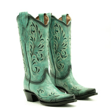 Circle G Turquoise Snip Toe