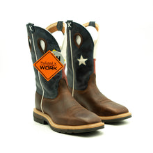 Twisted X Flag Western Work Boot