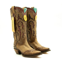 Corral Orix Inlay Wing Tip Snip Toe