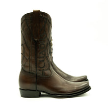 Cuadra Cowboy Brown Laser Boot