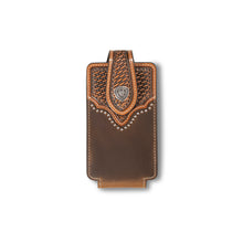 Ariat Brown with Basket Weave Cell Phone Case