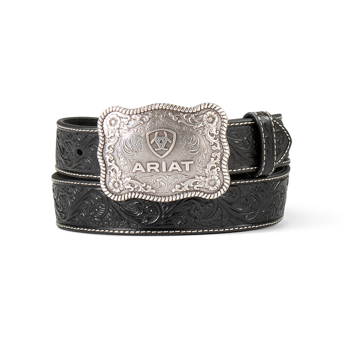 Ariat Black Embossed Belt